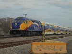MNRX 504 5x Car Train pass the Junction
